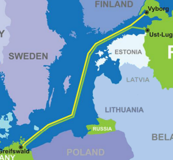 NordStream sui fondalli del Mar Baltico
